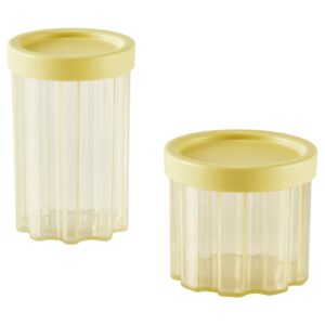 محصول IKEA SPJUTLILJA jar w lid s2 light yello