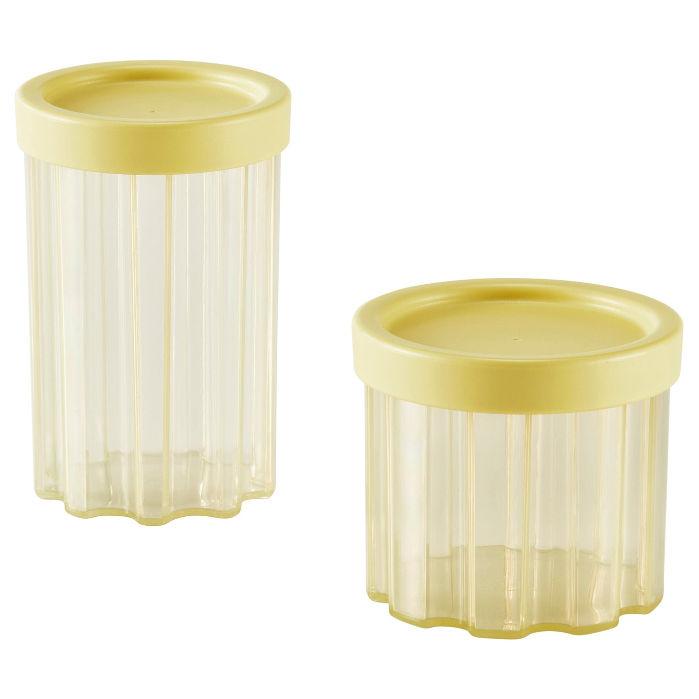 محصول IKEA SPJUTLILJA jar w lid s2 light yello